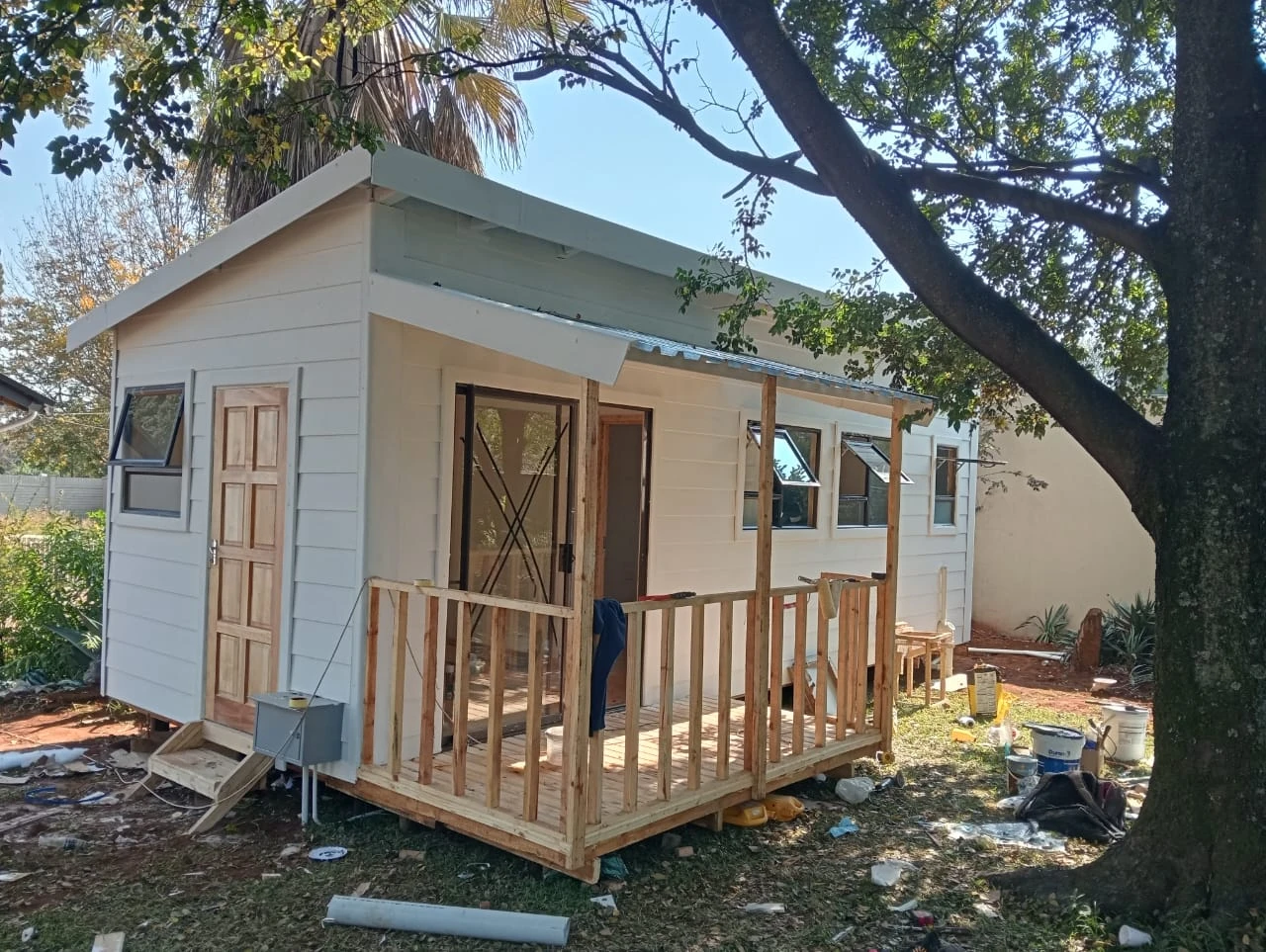 Timber Wendy Storage Shed Timber Wendy storage shed with secure double door