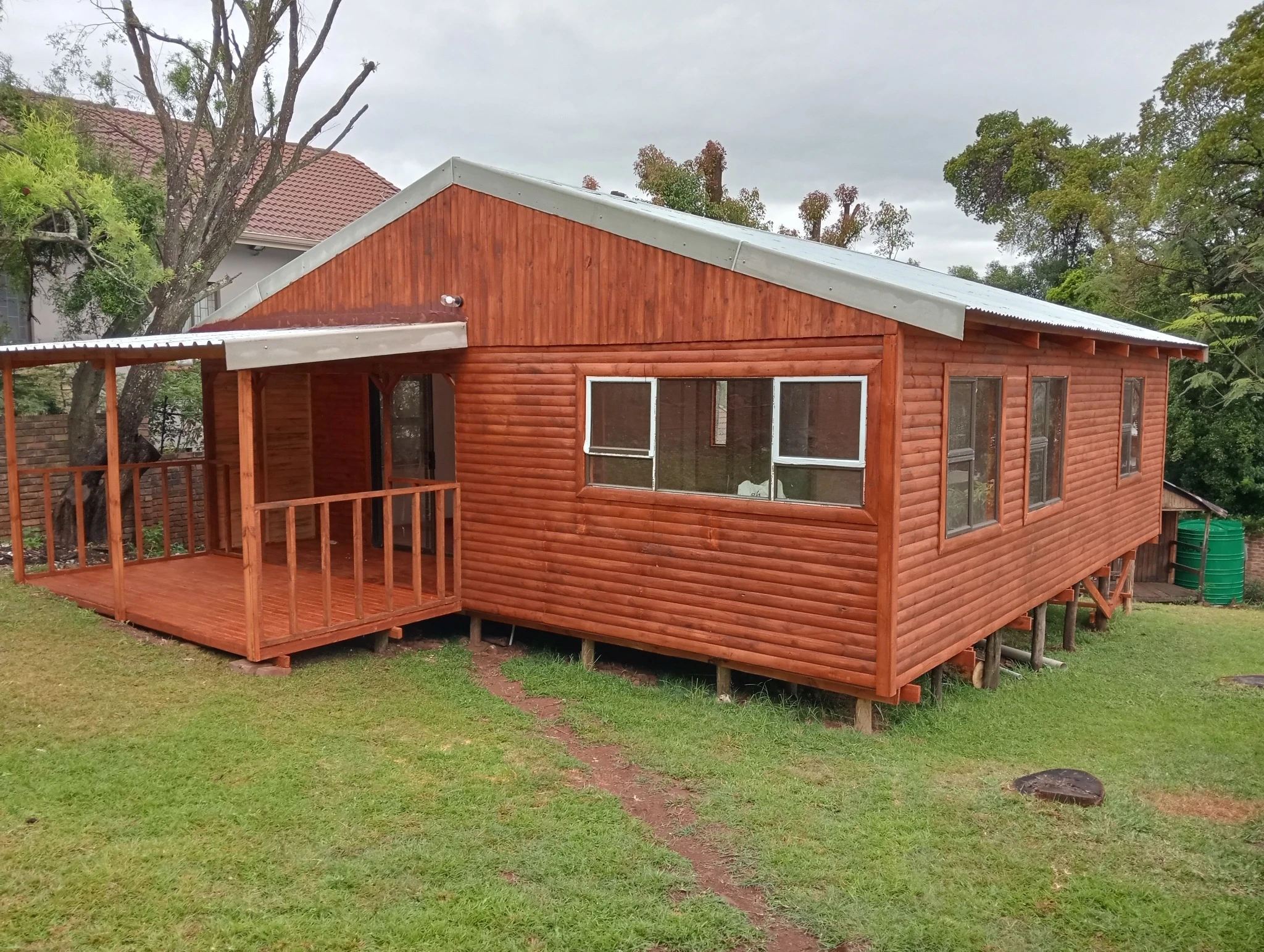 Wendy House Pretoria Modern Wendy house with veranda built in Pretoria East
